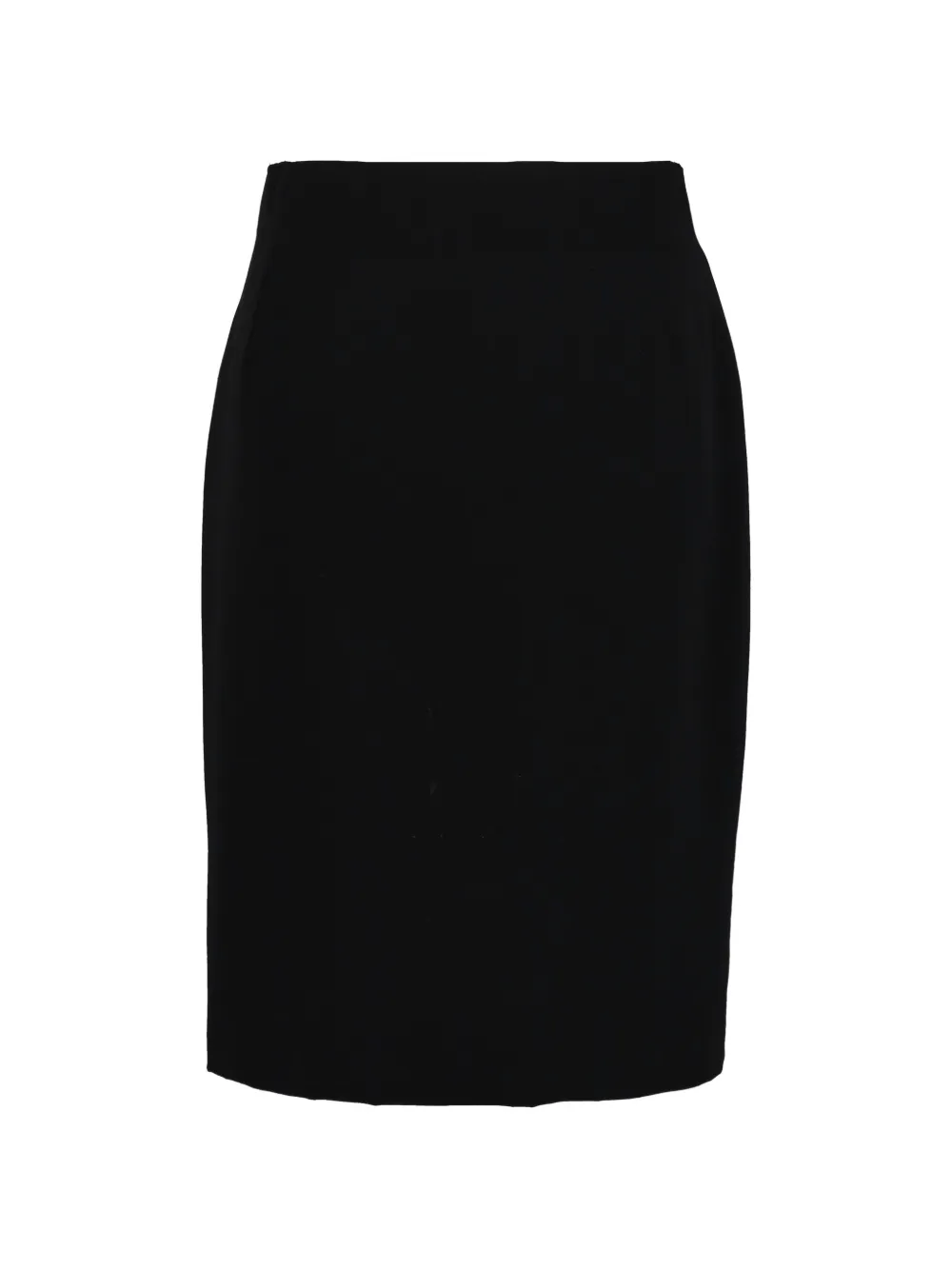 Versace Pre-Owned slit-embellished skirt - Nero