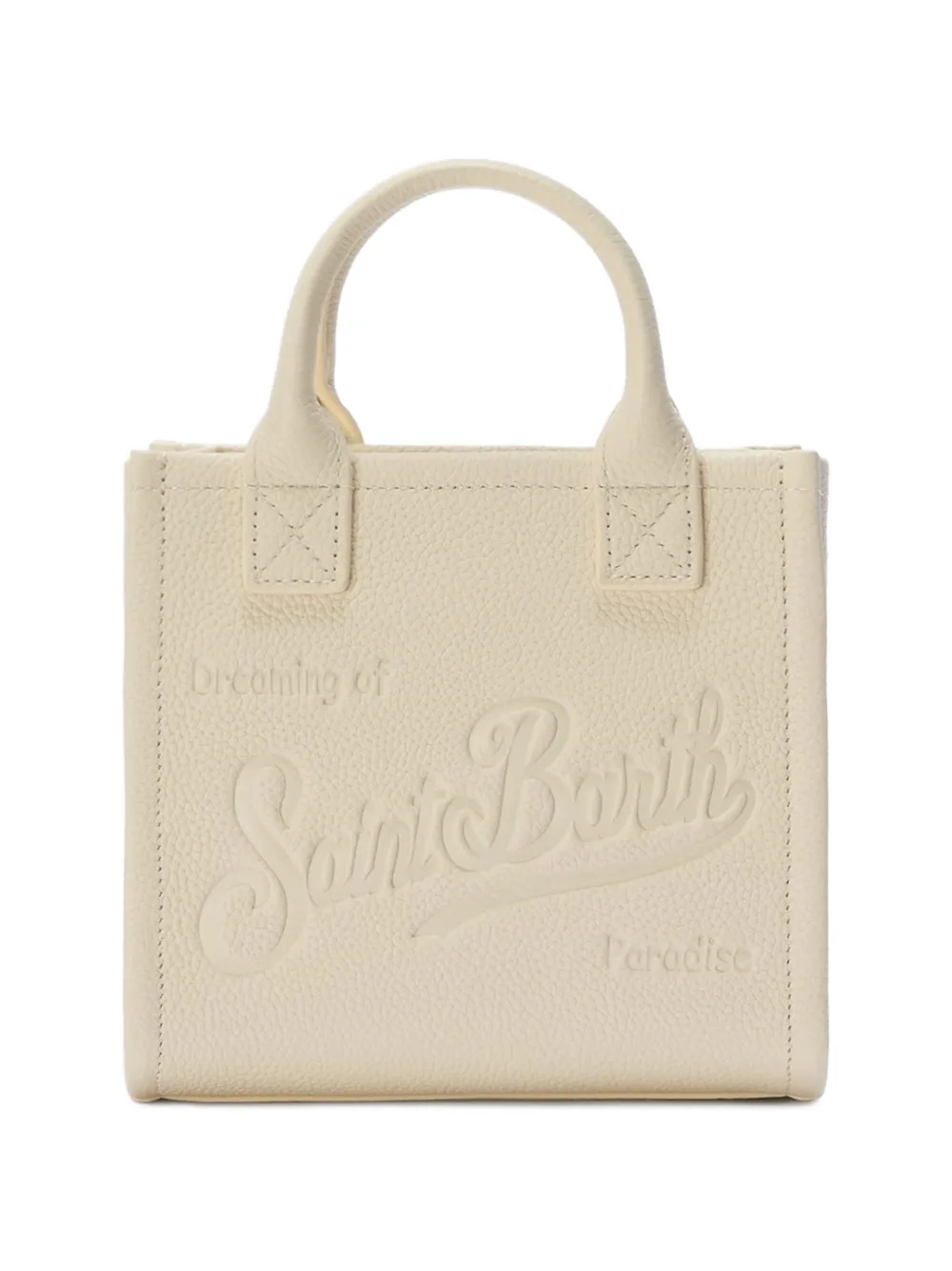 MC2 Saint Barth pebbled leather Vanity mini bag