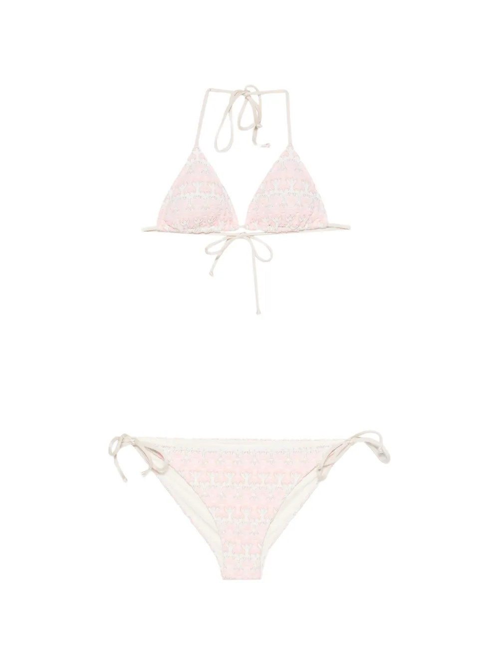 MC2 Saint Barth Levyne bikini met borduurwerk Roze