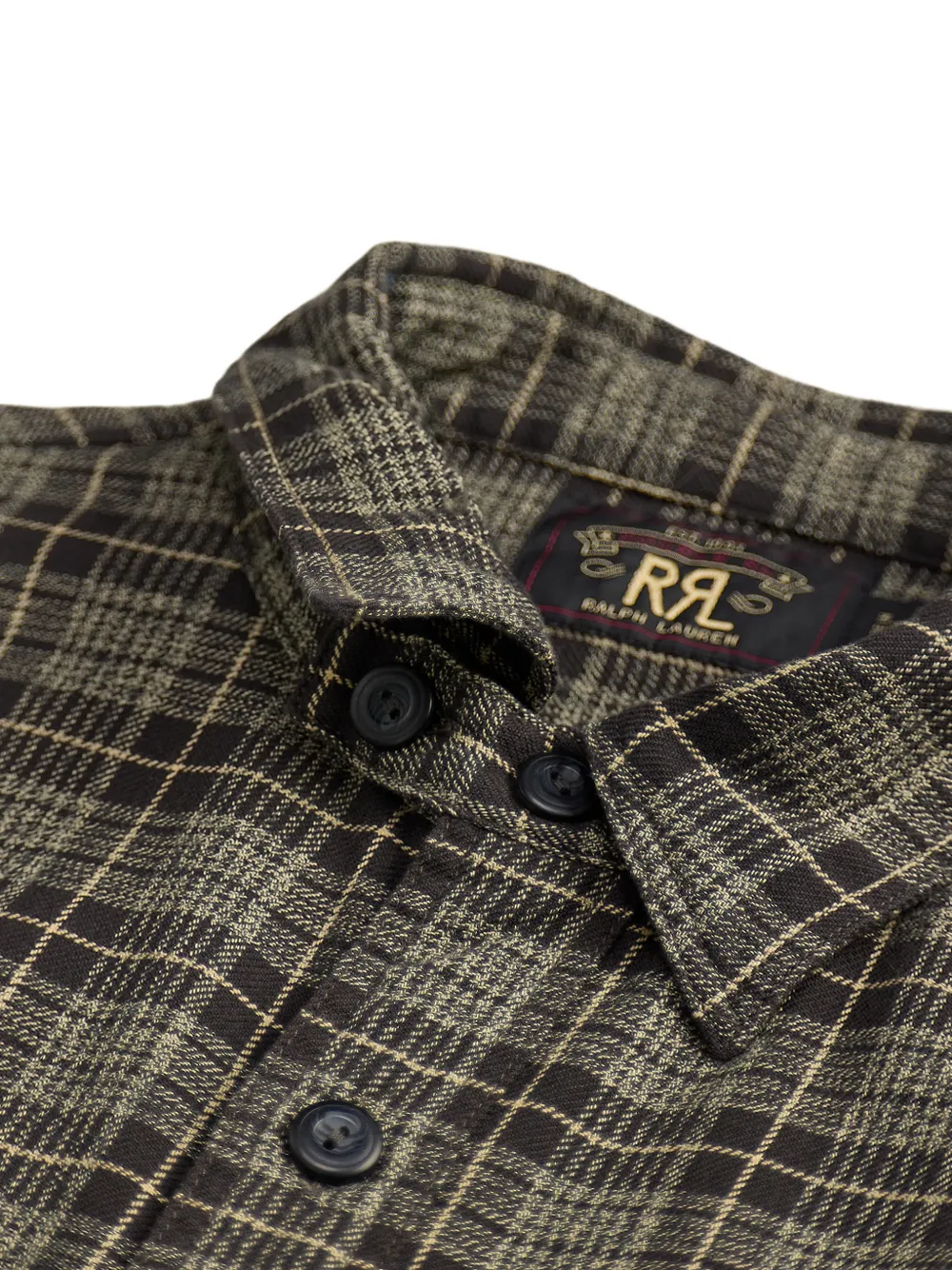Ralph Lauren RRL Geruit overhemd Grijs