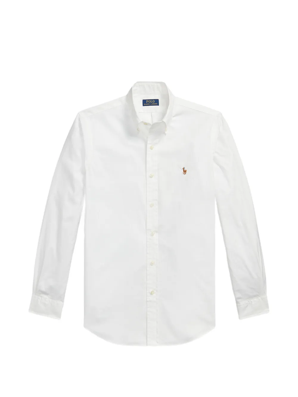 Polo Ralph Lauren Pony-embroidered stretch-oxford shirt - Bianco