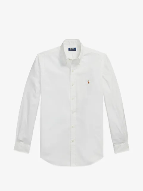 Polo Ralph Lauren Pony-embroidered stretch-oxford shirt