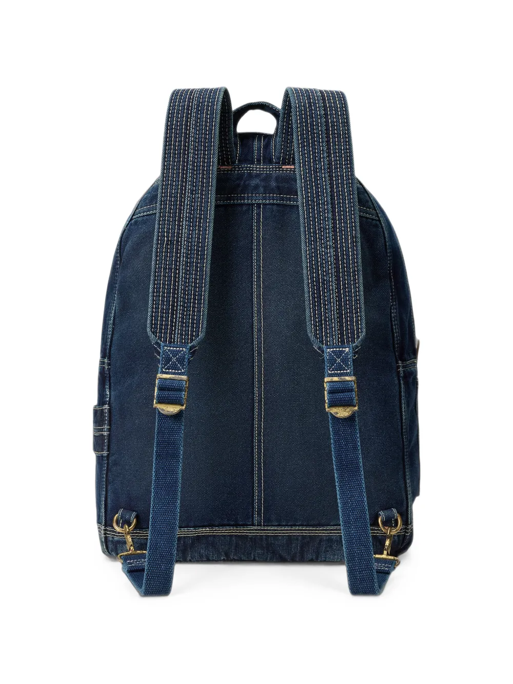 Ralph Lauren RRL Lee rugzak met logopatch Blauw