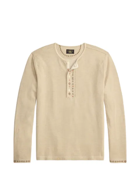 Ralph Lauren RRL T-Shirt mit Stickerei