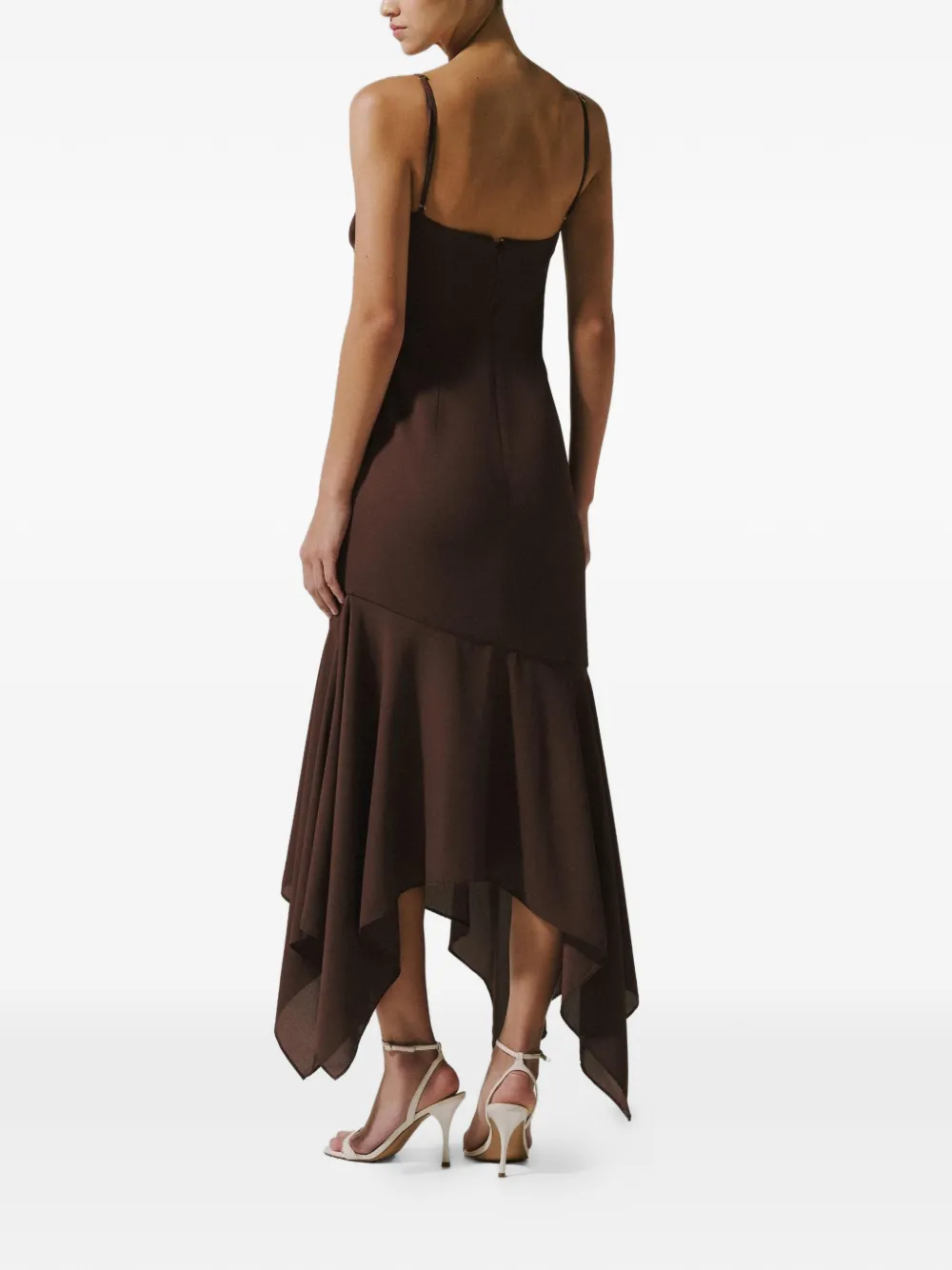 Baobab Josefina maxi-jurk Bruin