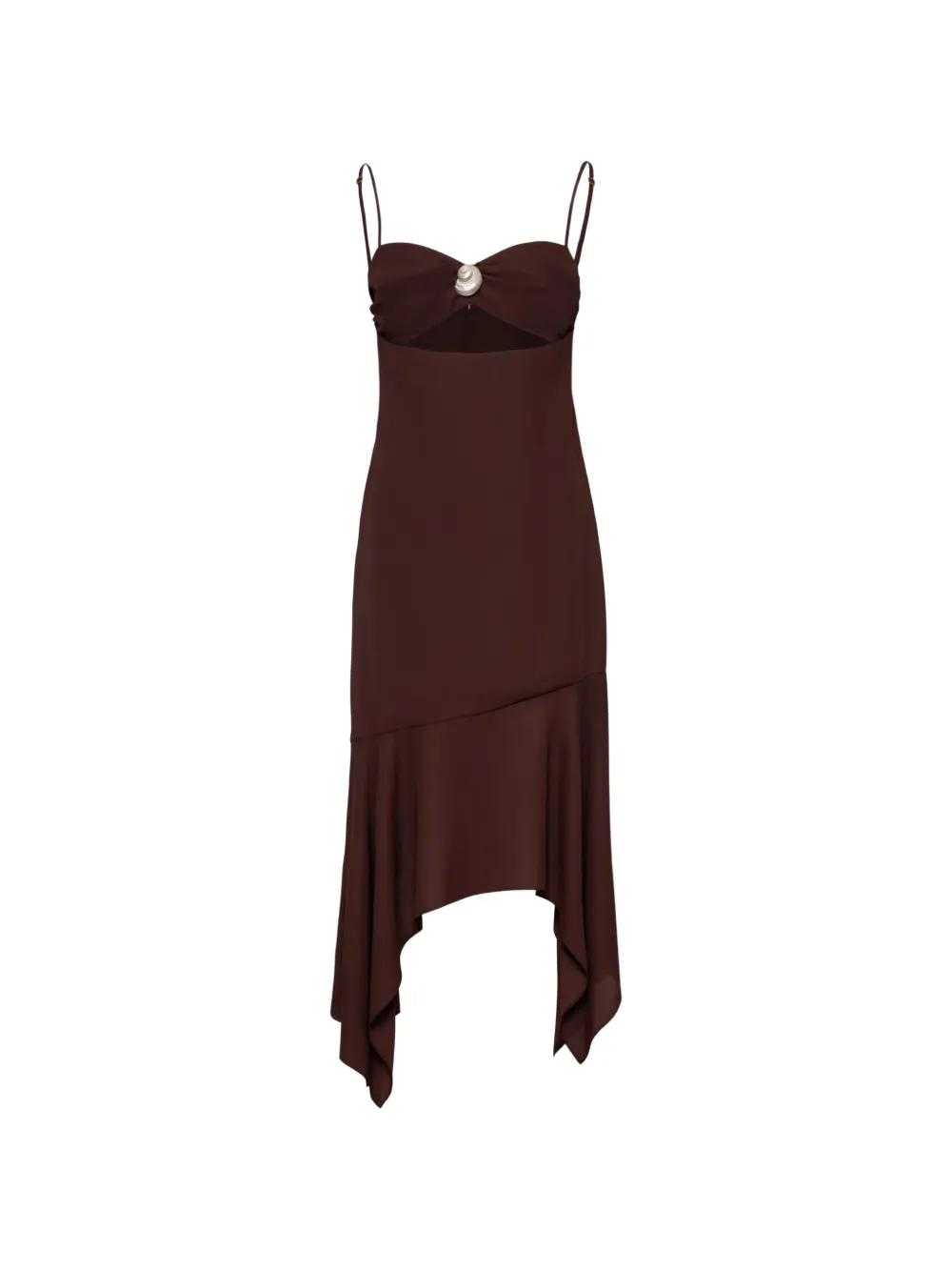 Baobab Josefina maxi-jurk Bruin