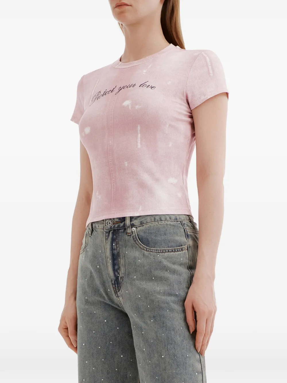  B+ab Graphic-print T-shirt - Pink 