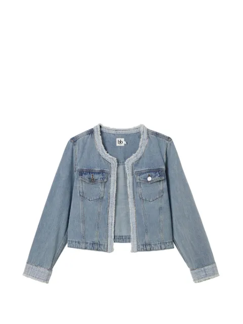 b+ab fringed denim jacket
