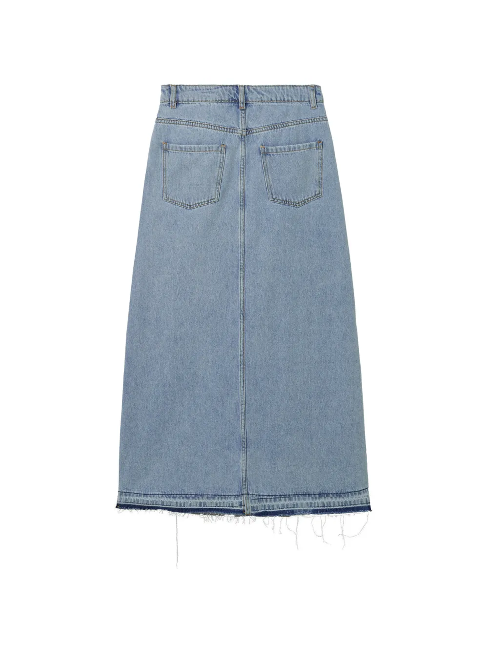 b+ab Rok met franje Blauw