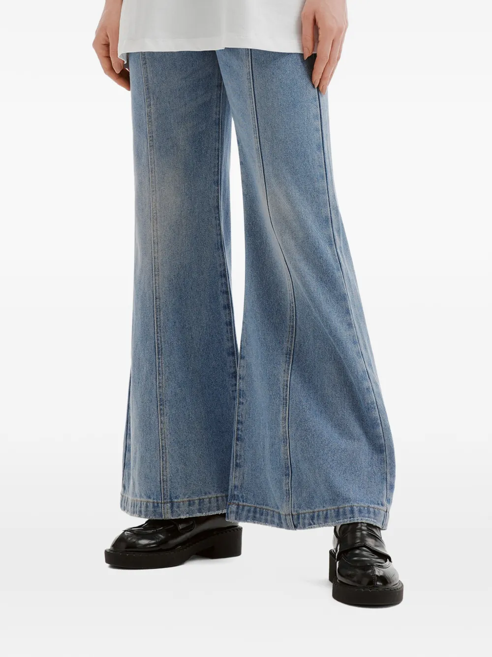 b+ab flared jeans - Blu