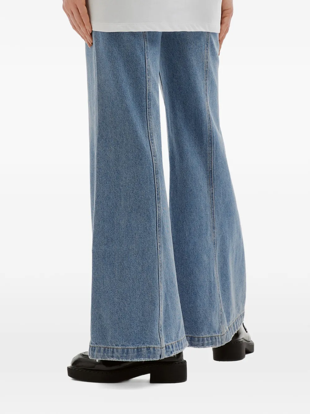 b+ab Flared jeans Blauw