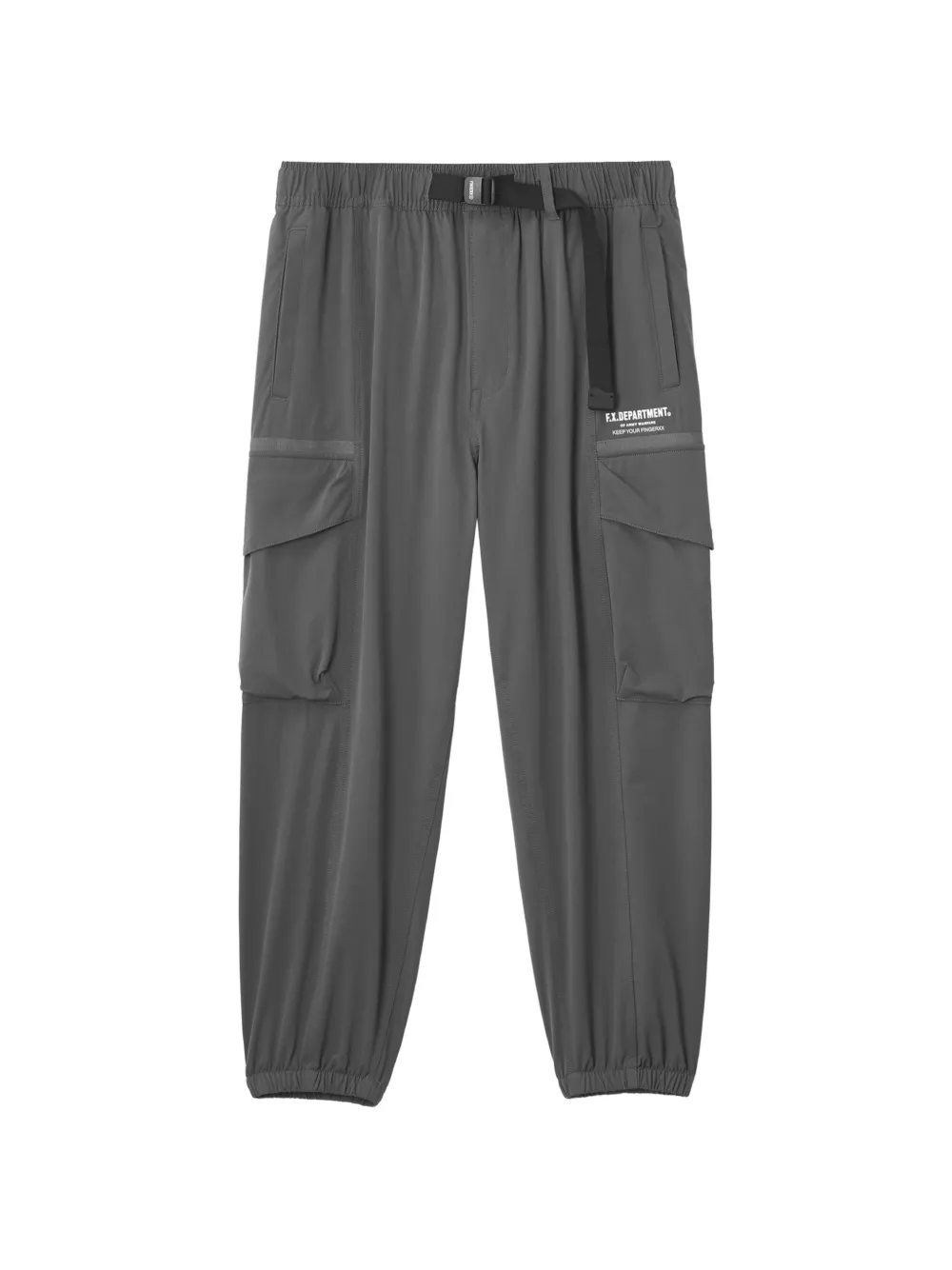 FINGERCROXX cargo-pockets track pants - Grigio