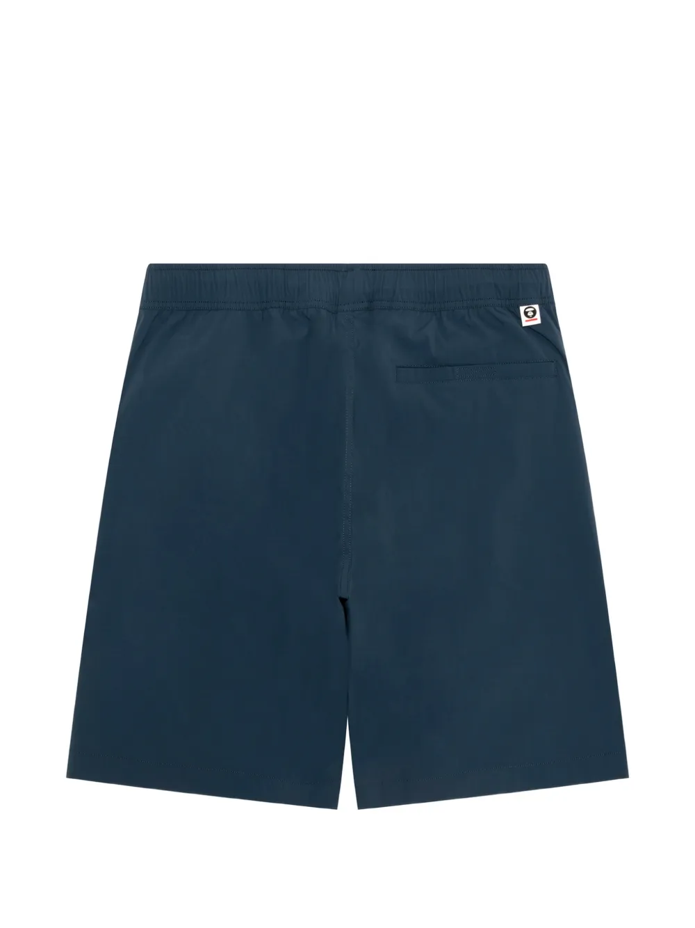 AAPE BY *A BATHING APE Shorts met logoprint Blauw