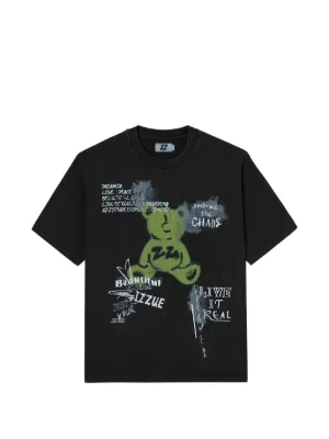 Doublet Farmes Magazine Cover T-shirt | Black | FARFETCH