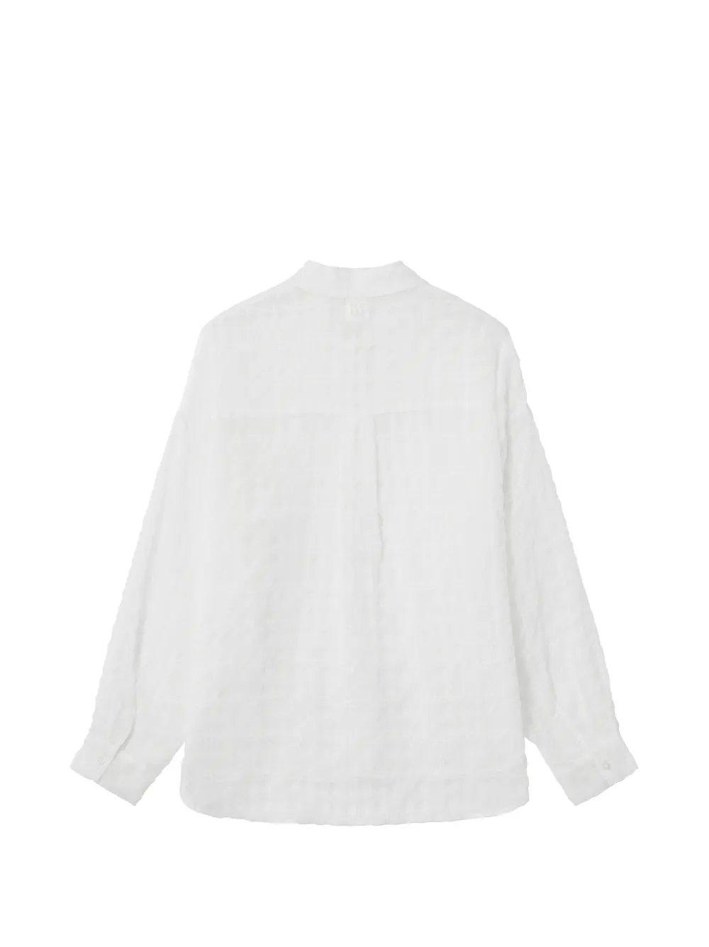  B+ab Chest-pocket Long-sleeve Shirt - White 