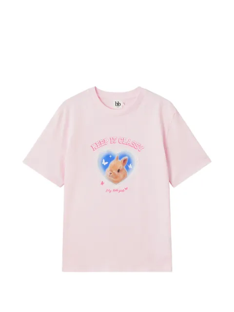 b+ab playera con motivo de corazón