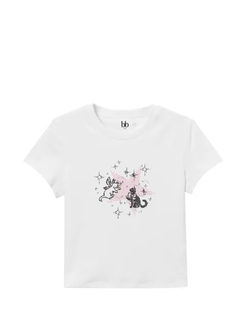 b+ab graphic-print T-shirt