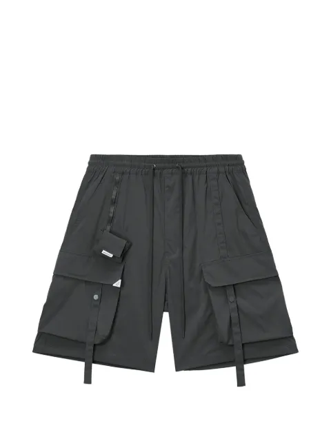 Musium Div. elastic-waistband cargo shorts