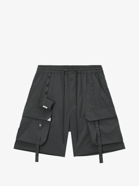 Musium Div. Cargo shorts met elastische tailleband