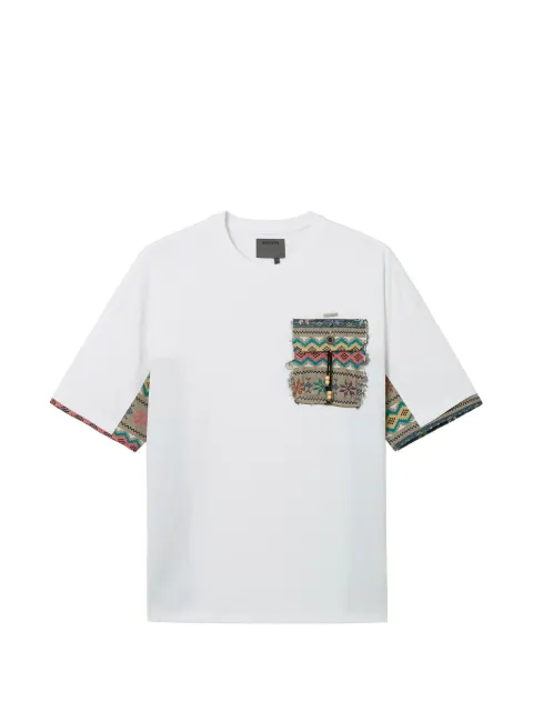 Musium Div. patchwork pocket T-shirt