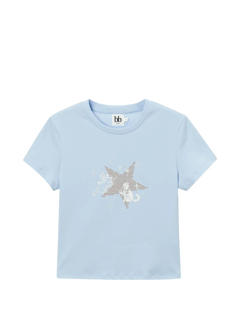 b+ab star-graphic T-shirt - Blu
