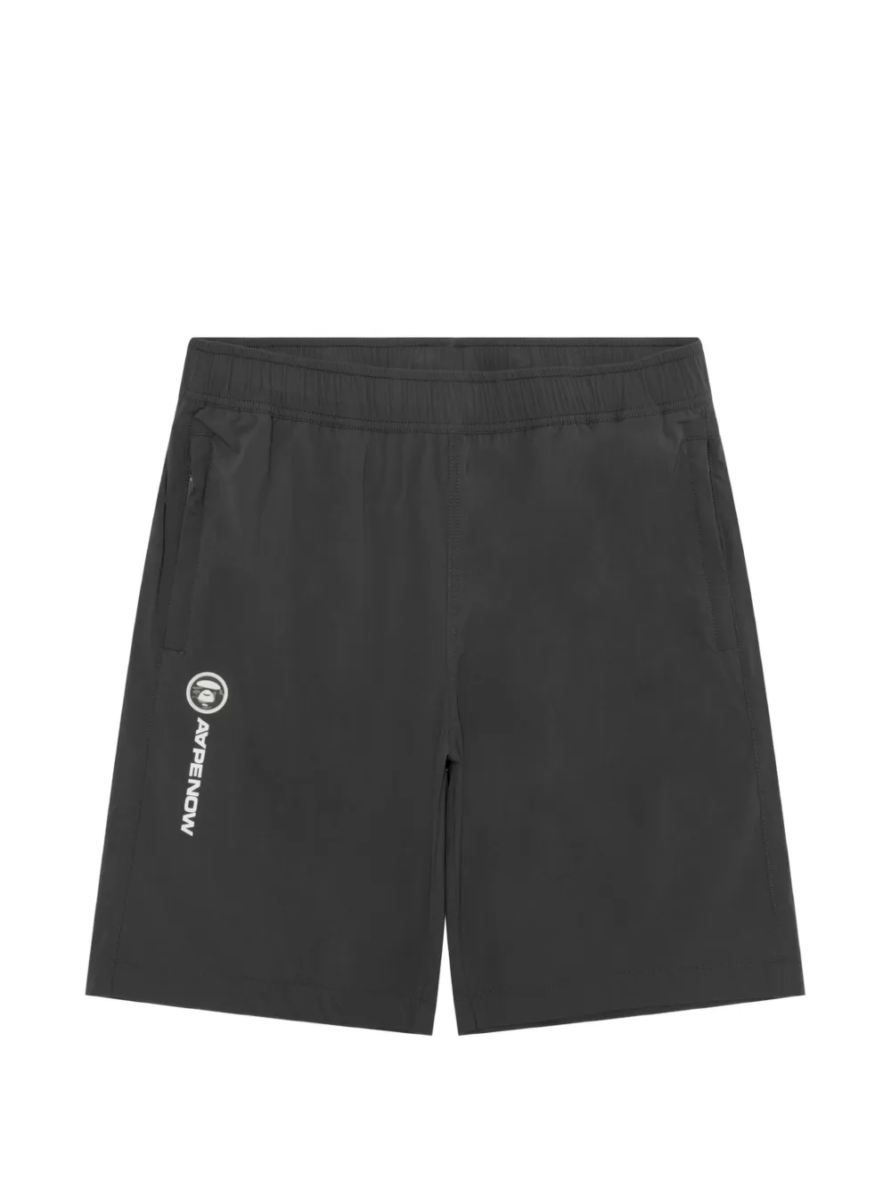 AAPE BY *A BATHING APE® logo-lettering shorts - Grigio