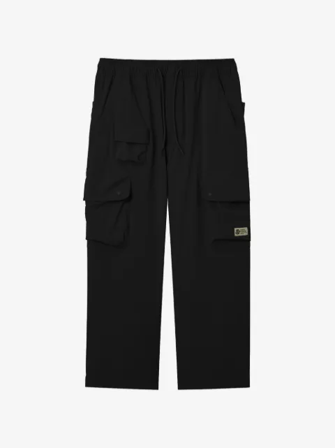 FINGERCROXX logo-patch cargo pants