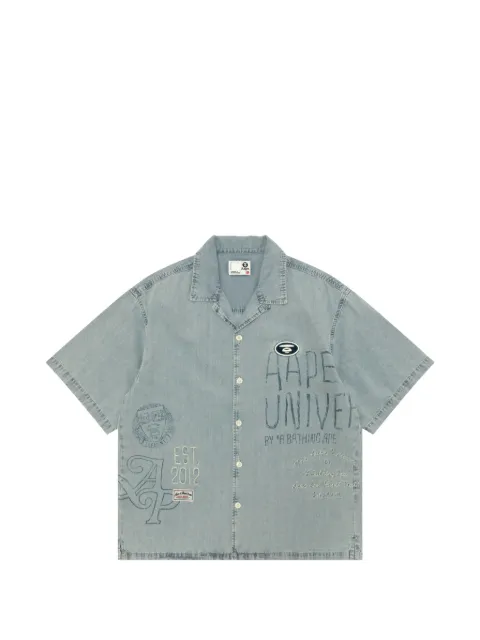 AAPE BY *A BATHING APE® embroidered shirt