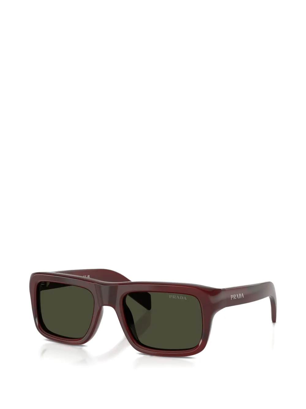 Prada Eyewear square-frame sunglasses - Marrone