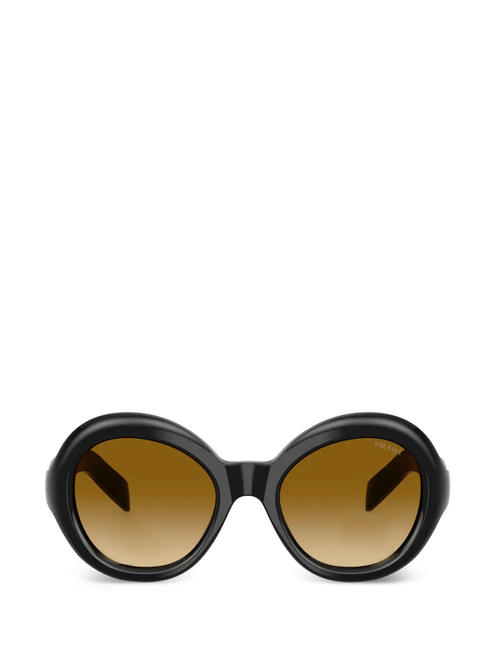 Prada Eyewear round-frame sunglasses - Nero