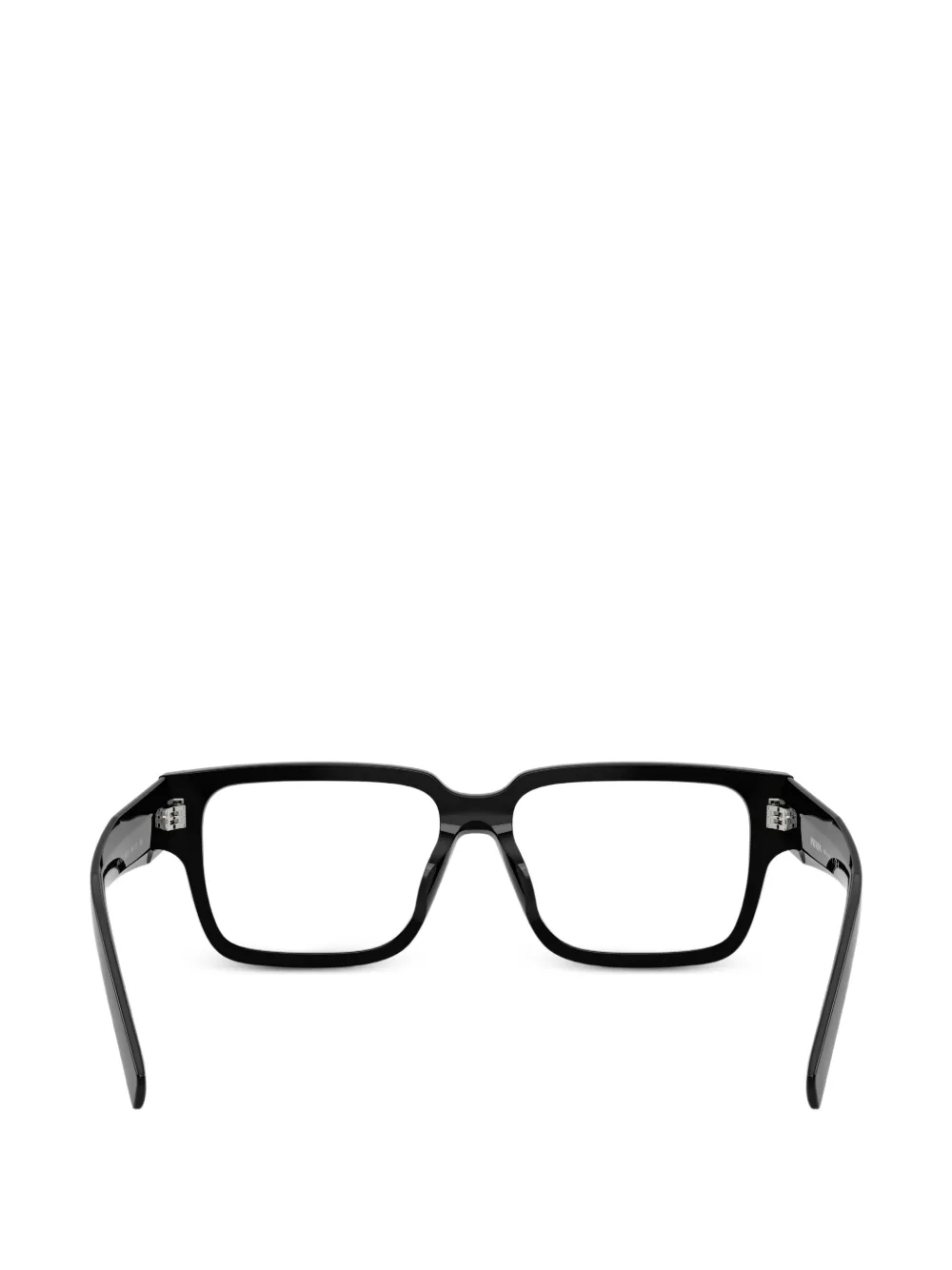 Prada Eyewear Bril met vierkant montuur Zwart