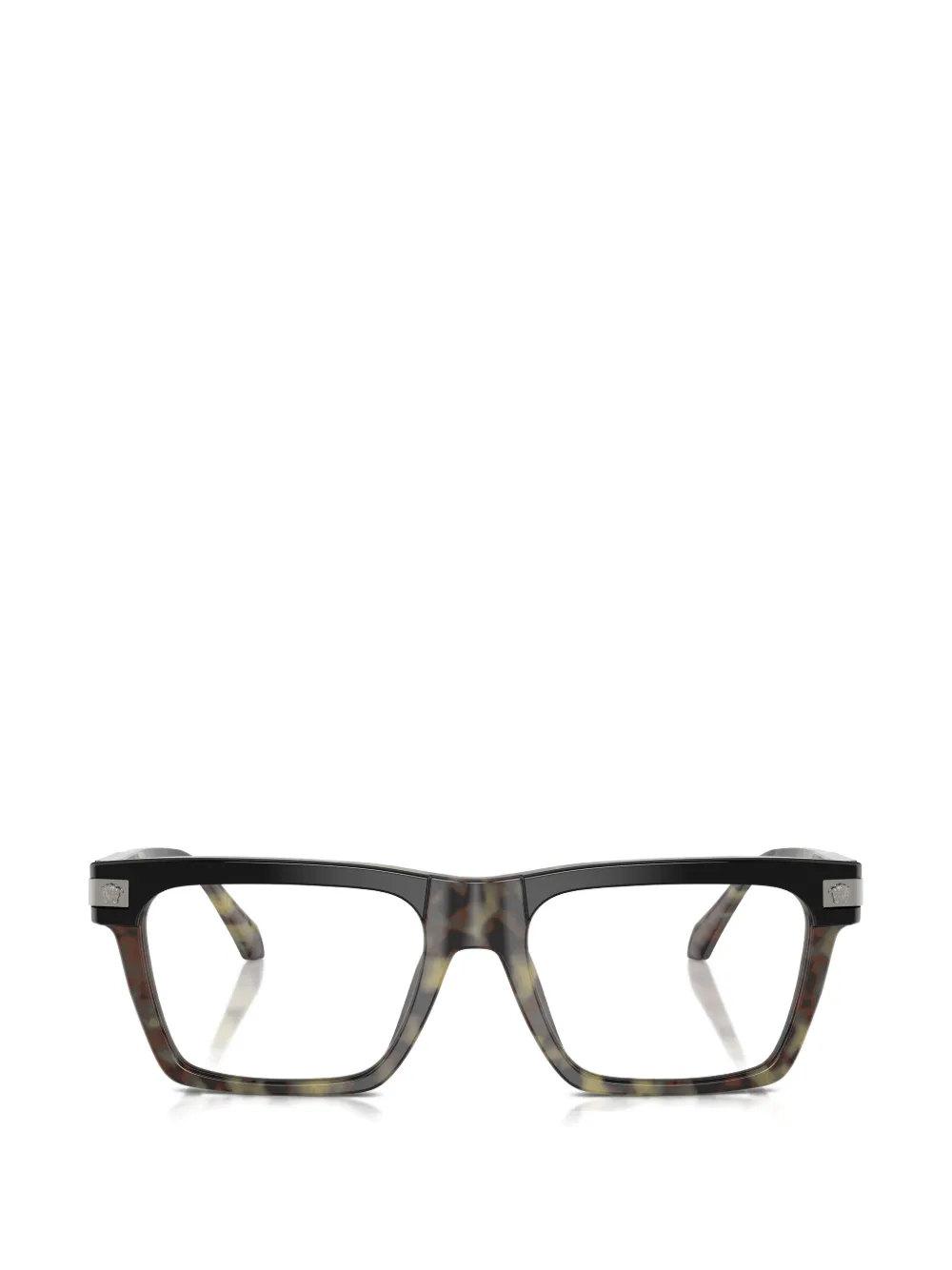 Versace Eyewear square-frame glasses - Braun