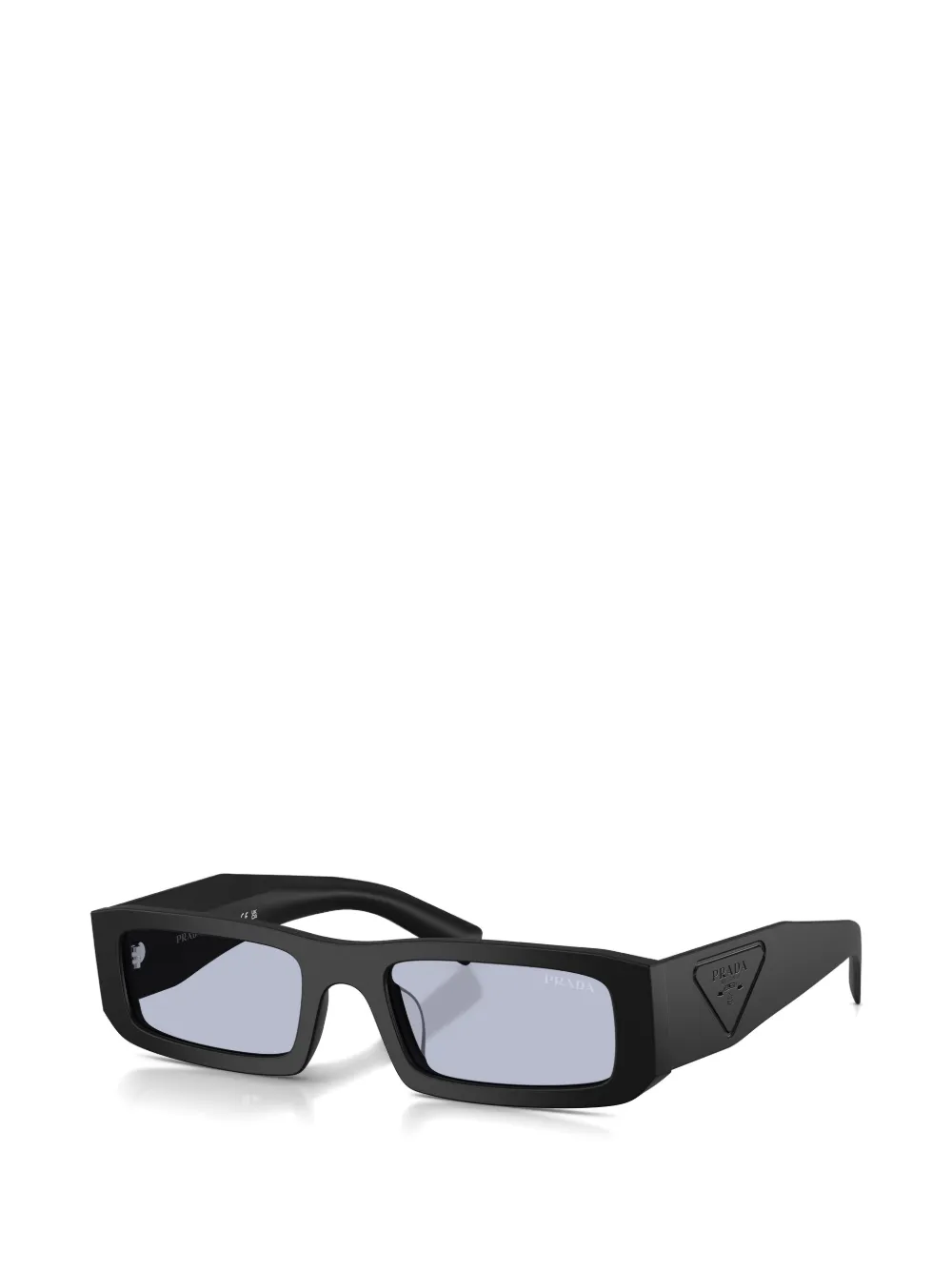  Prada Eyewear Rectangle-frame Sunglasses - Black 