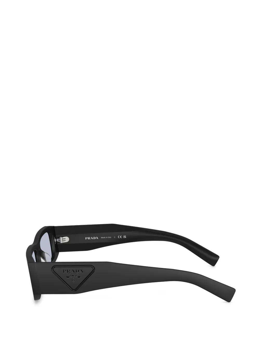  Prada Eyewear Rectangle-frame Sunglasses - Black 
