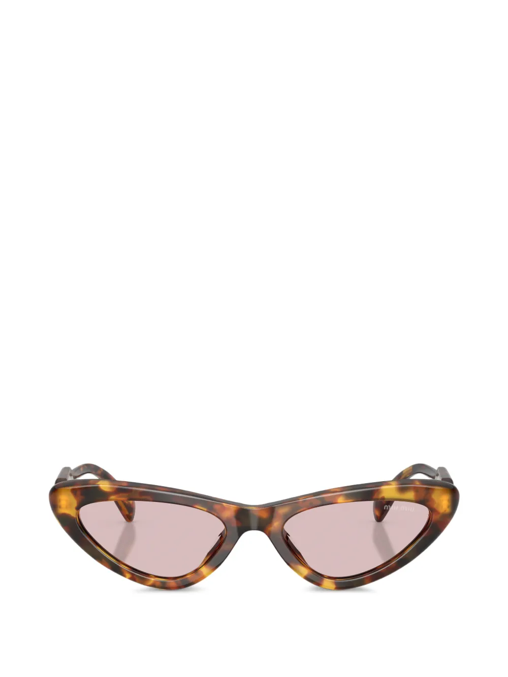 Miu Miu Eyewear cat-eye sunglasses - Marrone