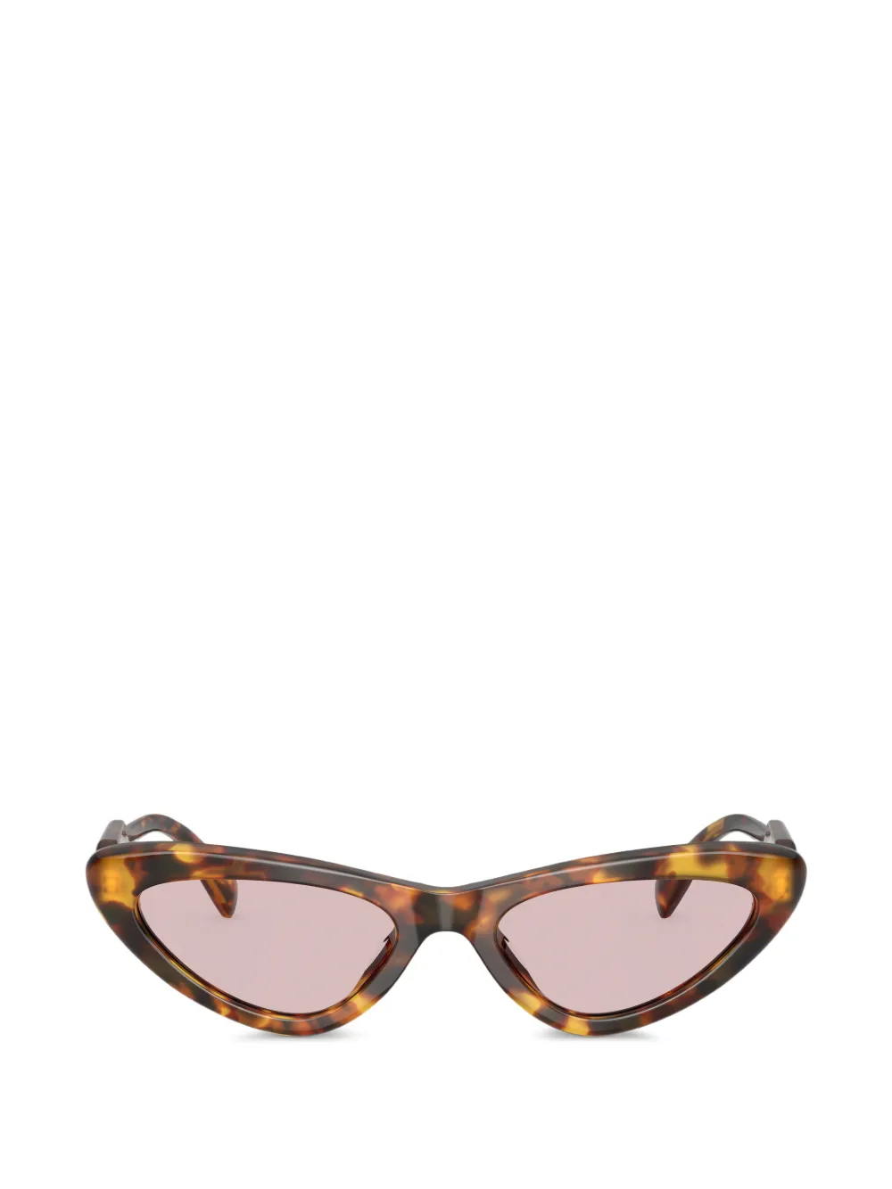 Miu Miu Eyewear cat-eye sunglasses - Marrone