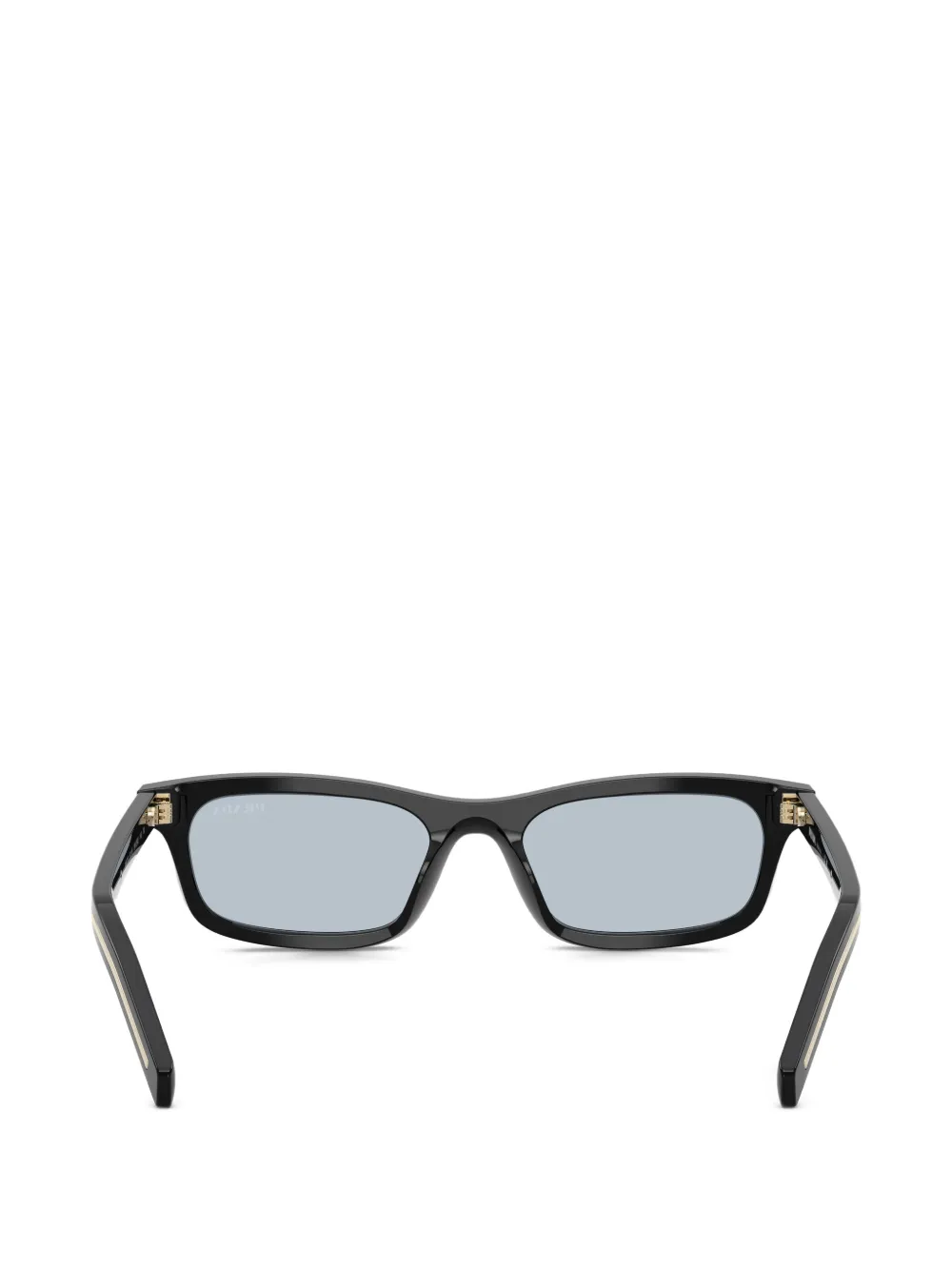 Prada Eyewear Zonnebril met rechthoekig montuur Zwart