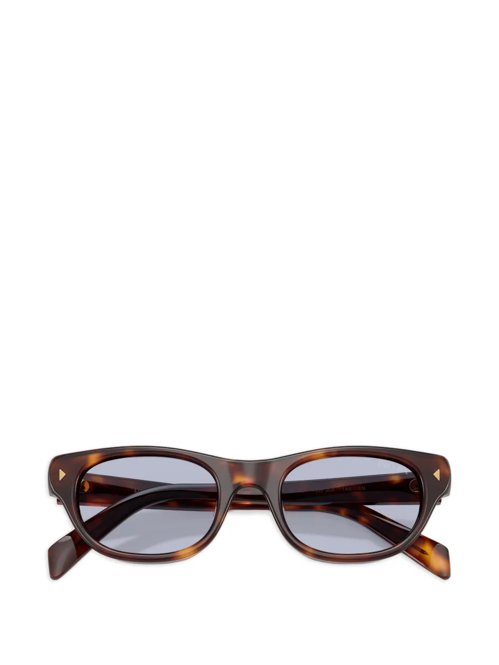 Prada Eyewear Zonnebril met schildpadschild-design Bruin