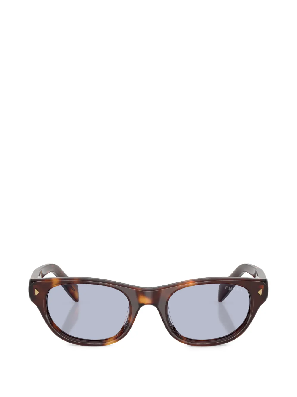 Prada Eyewear tortoiseshell-effect sunglasses - Marrone