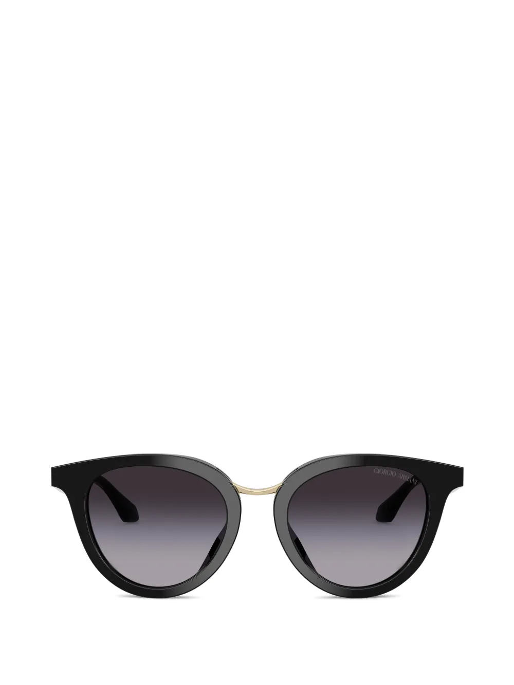 Giorgio Armani round-frame sunglasses - Nero