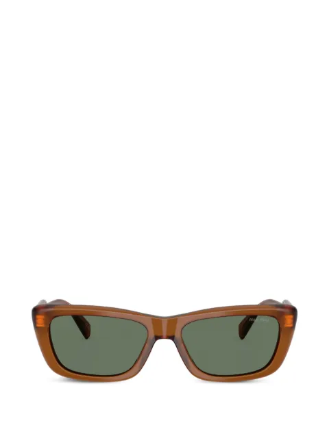 Miu Miu Eyewear lunettes de soleil à monture rectangulaire