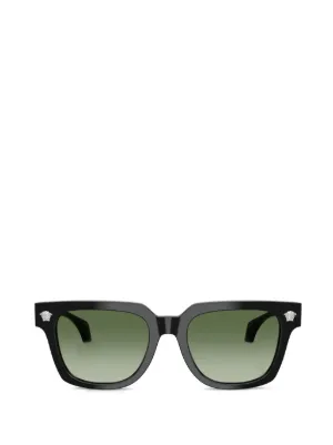 Versace Eyewear シールドフレーム オーバーサイズ サングラス