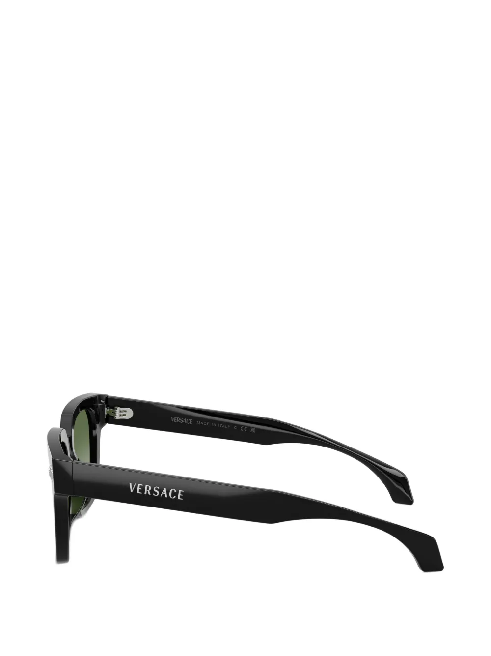 Versace Eyewear Zonnebril met vierkant montuur Zwart