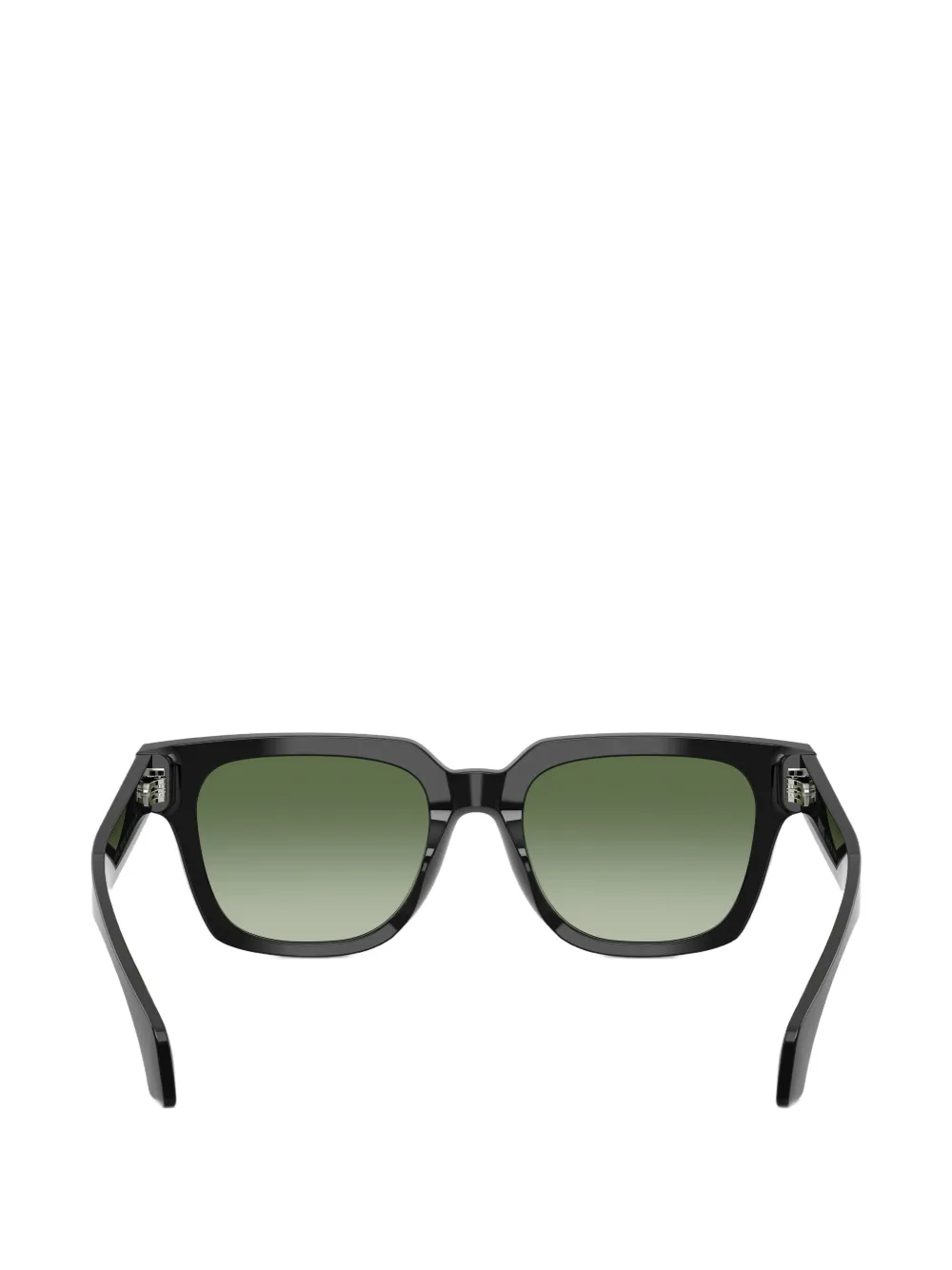 Versace Eyewear Zonnebril met vierkant montuur Zwart