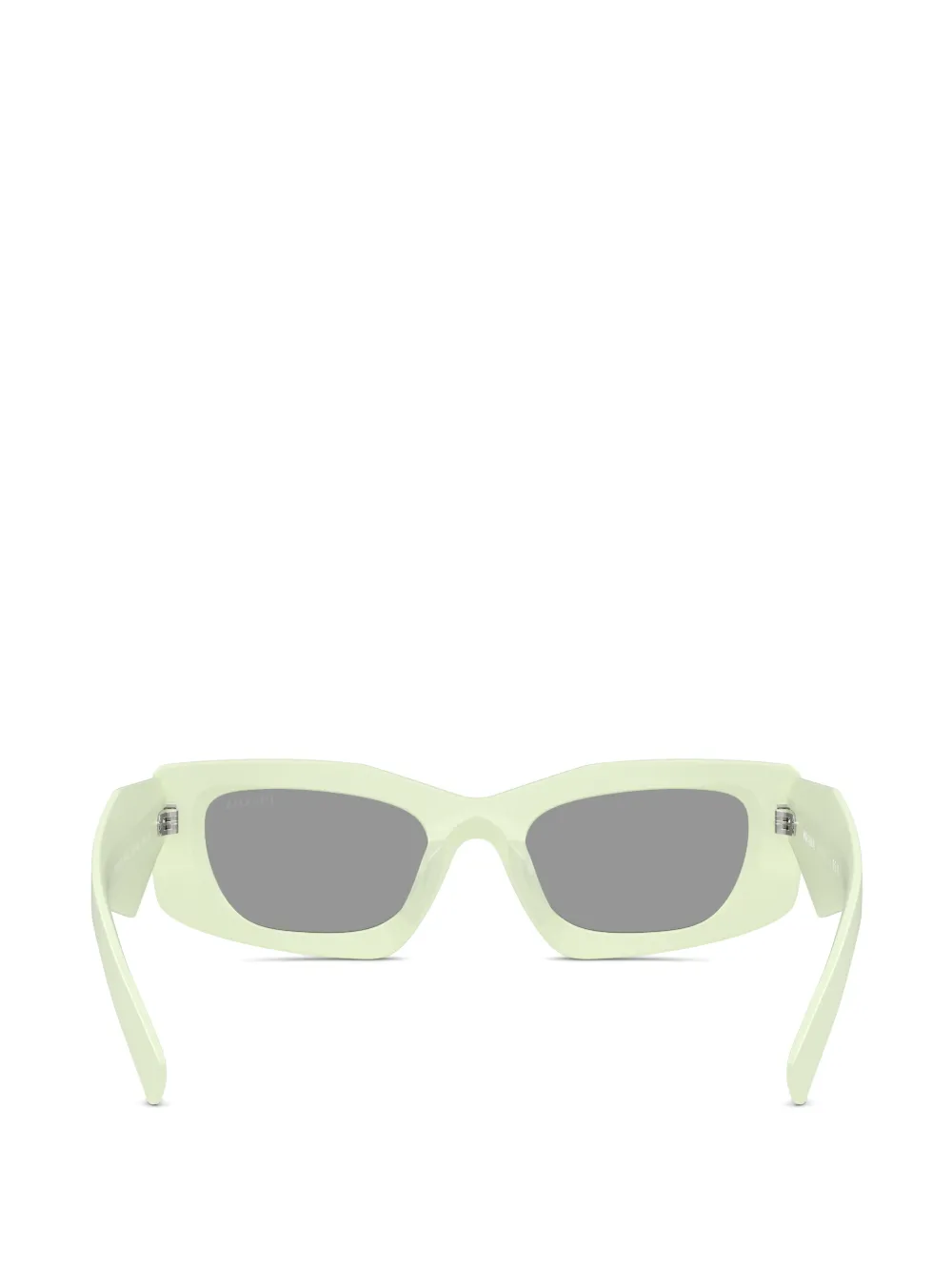 Prada Eyewear Zonnebril Groen