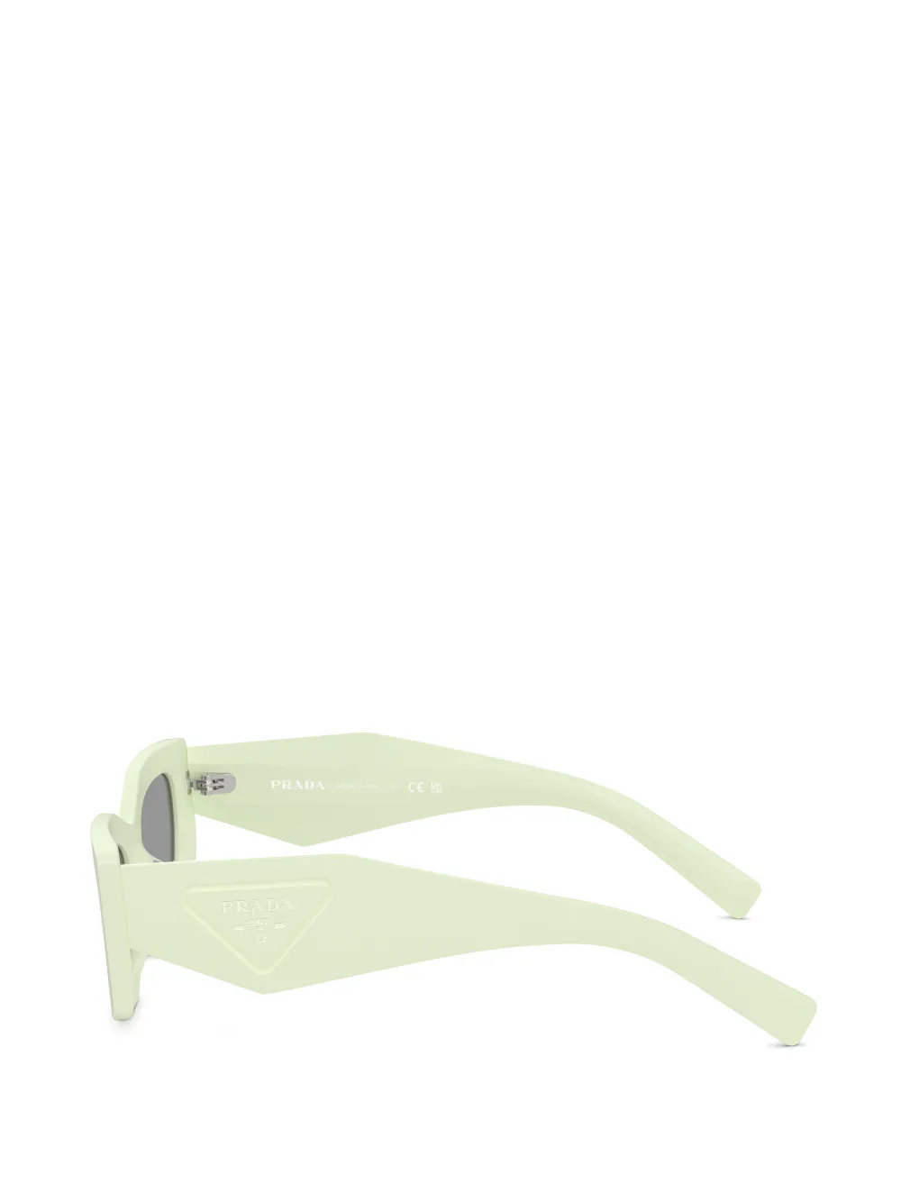 Prada Eyewear Zonnebril Groen