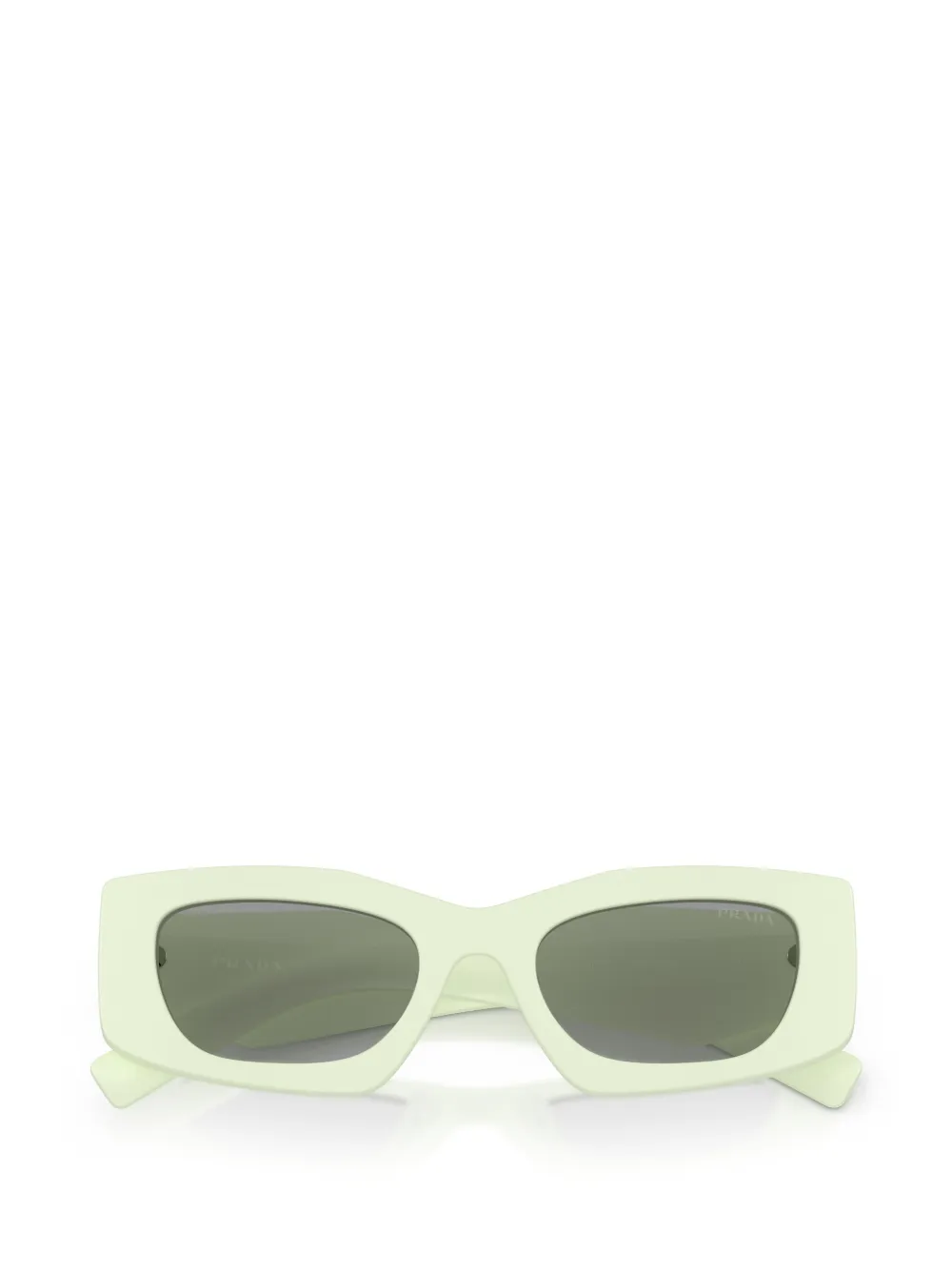 Prada Eyewear Zonnebril Groen
