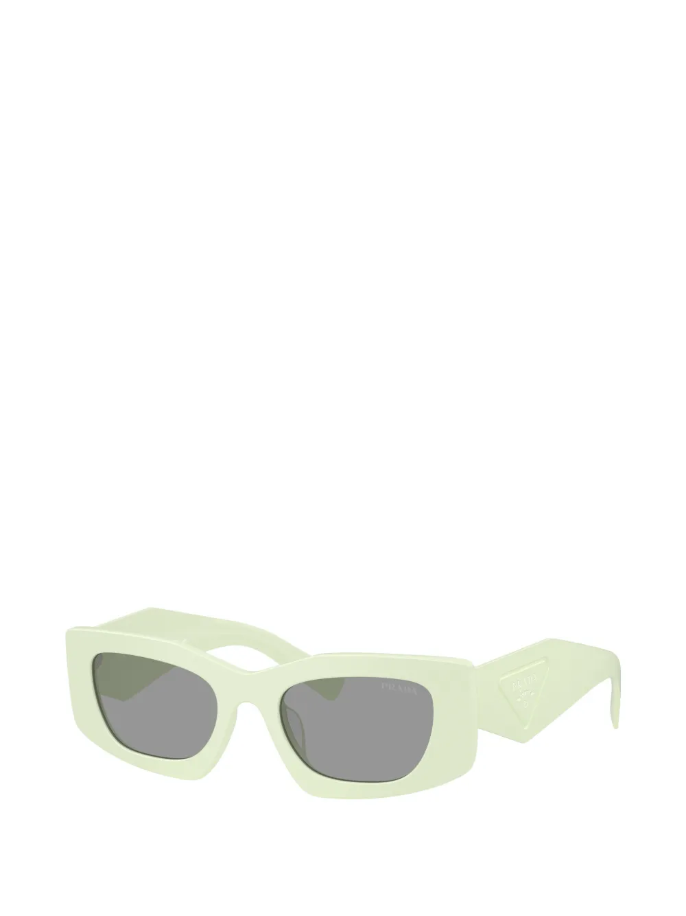 Prada Eyewear Zonnebril Groen