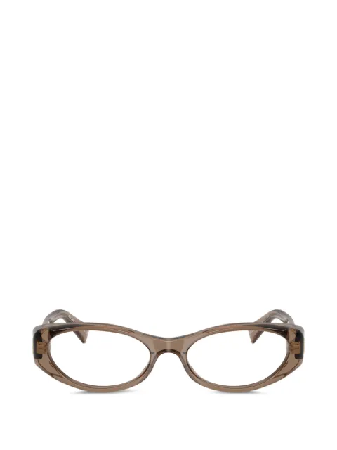 Miu Miu Eyewear oval-frame glasses
