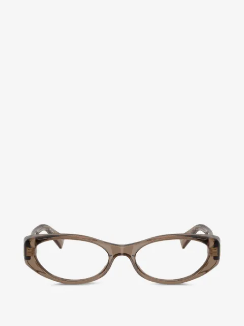 Miu Miu Eyewear oval-frame glasses
